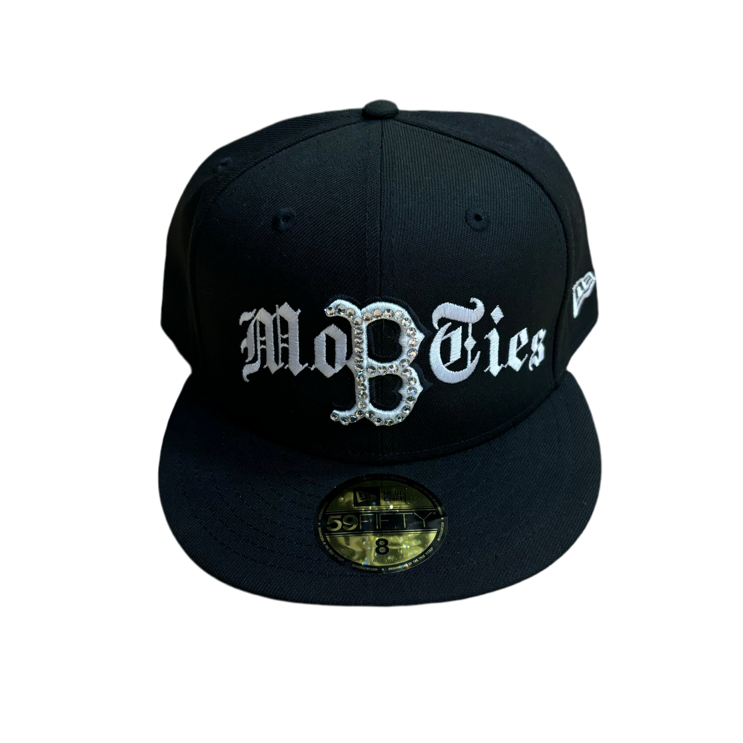 RHINESTONE BOSTON FITTED