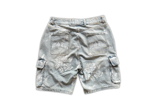 HANDPAINTED CARGO DENIM