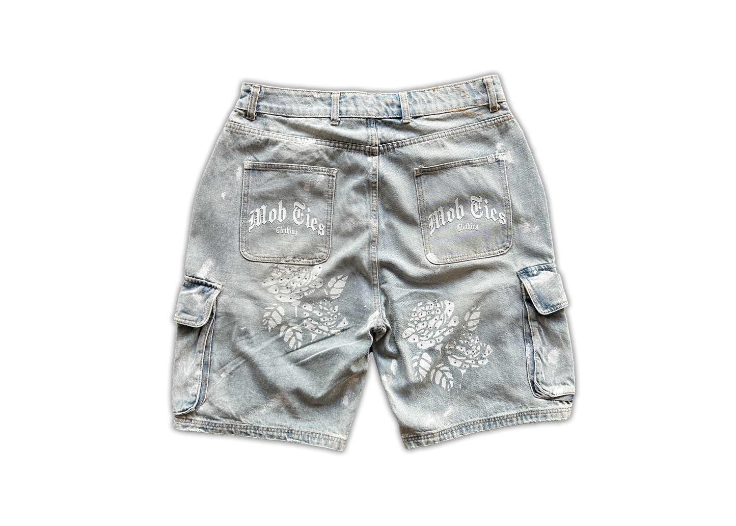 HANDPAINTED CARGO DENIM