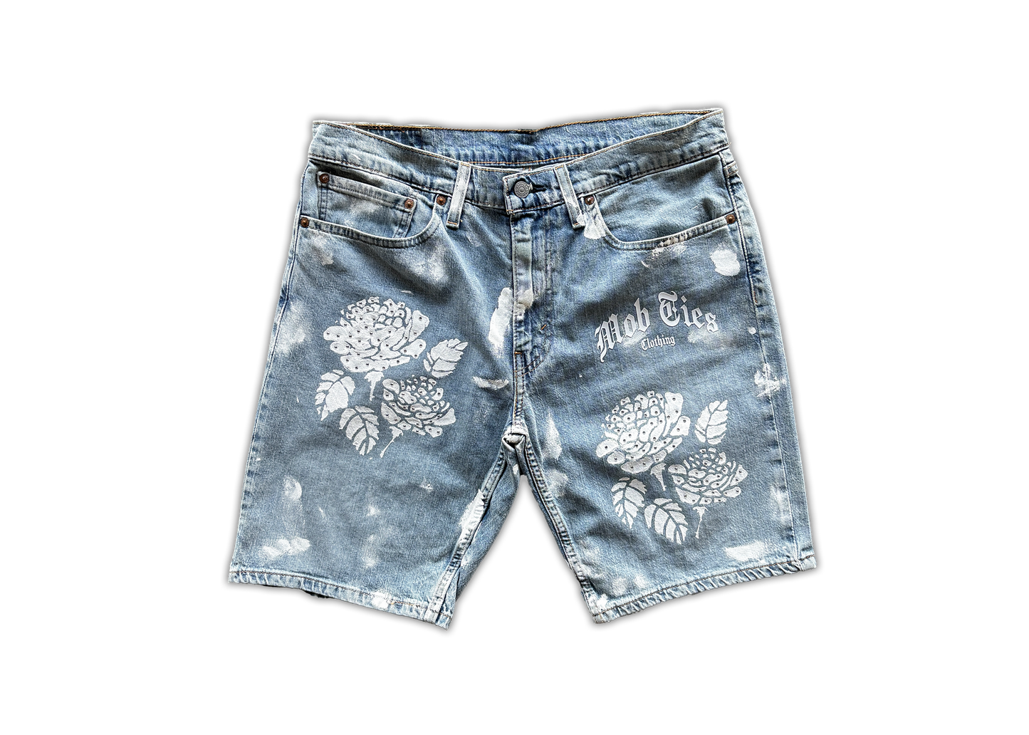 HAND PAINTED FLOWER DENIM (LEVI)